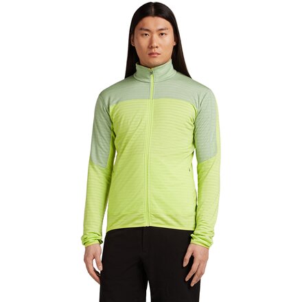 Merino Blend 300 RealFleece Descender LS Zip Top - Men's