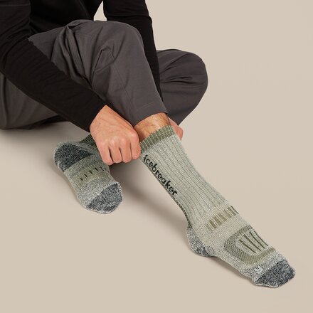 Icebreaker - Merino Hike+ Mountaineer Mid Calf Sock - Men's