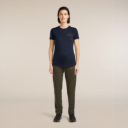 Icebreaker - Merino Blend 125 Cool-Lite Sphere Across Peaks Top - Women's