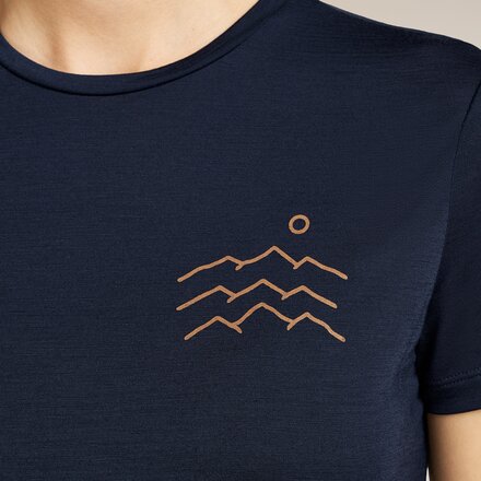 Icebreaker - Merino Blend 125 Cool-Lite Sphere Across Peaks Top - Women's