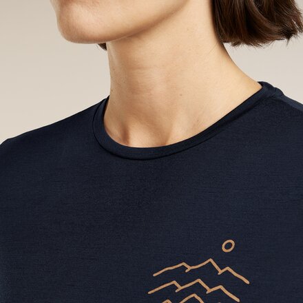 Icebreaker - Merino Blend 125 Cool-Lite Sphere Across Peaks Top - Women's
