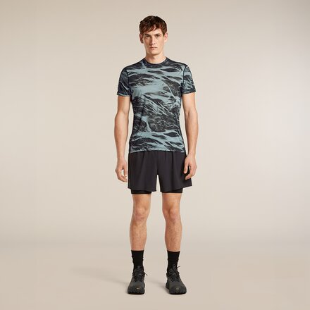Icebreaker - Merino Blend 125 Cool-Lite Speed Motion AOP T-Shirt -Men's