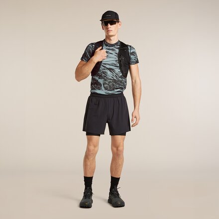 Icebreaker - Merino Blend 125 Cool-Lite Speed Motion AOP T-Shirt -Men's