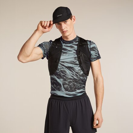 Icebreaker - Merino Blend 125 Cool-Lite Speed Motion AOP T-Shirt -Men's