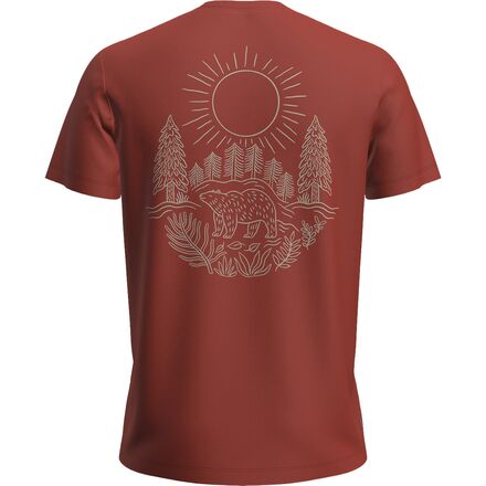 Merino 150 Tech Lite Forest Footsteps T-Shirt - Men's