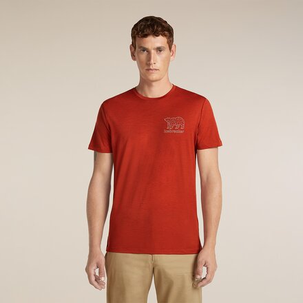 Icebreaker - Merino 150 Tech Lite Forest Footsteps T-Shirt - Men's
