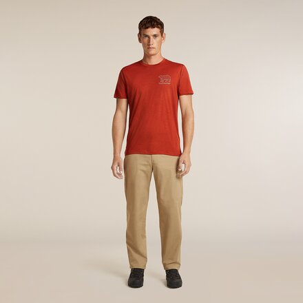 Icebreaker - Merino 150 Tech Lite Forest Footsteps T-Shirt - Men's
