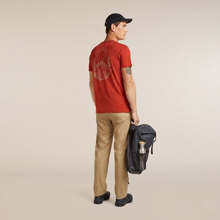 Icebreaker - Merino 150 Tech Lite Forest Footsteps T-Shirt - Men's