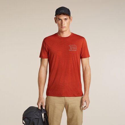 Icebreaker - Merino 150 Tech Lite Forest Footsteps T-Shirt - Men's
