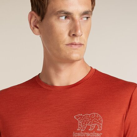 Icebreaker - Merino 150 Tech Lite Forest Footsteps T-Shirt - Men's