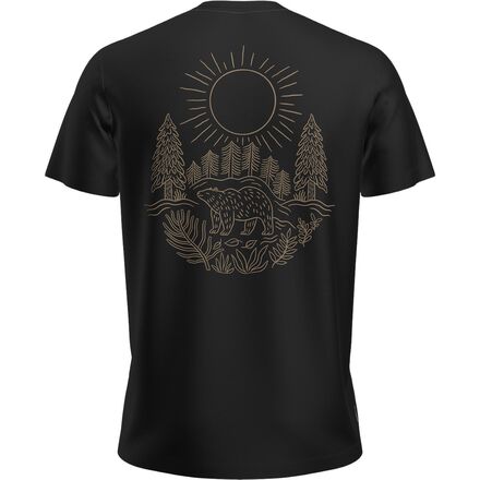 Merino 150 Tech Lite Forest Footsteps T-Shirt - Men's