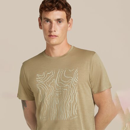 Icebreaker - Merino 150 Tech Lite Great Heights T-Shirt - Men's