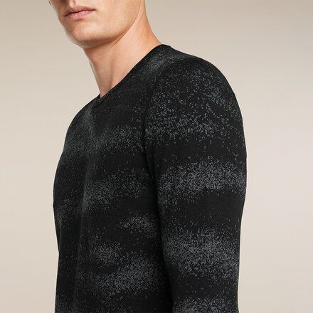 Icebreaker - Merino 260 Oasis Vertex Long-Sleeve Crewe Chillwave - Men's