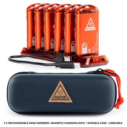 Ignik Outdoors - Ripple Rechargeable Hand Warmers - 4-Pack