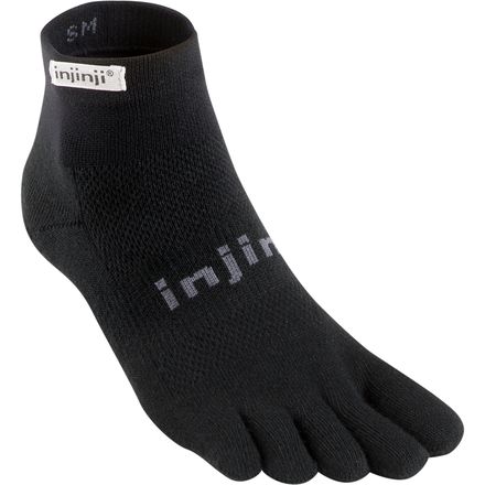 Injinji - Run CoolMax Lightweight Mini-Crew Sock - Men's