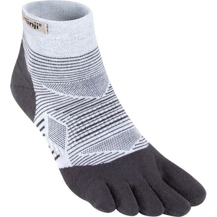 Injinji - Run Lightweight Mini-Crew Sock - Gray