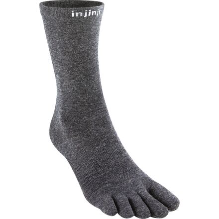 Injinji - Liner Wool Crew Sock - Slate