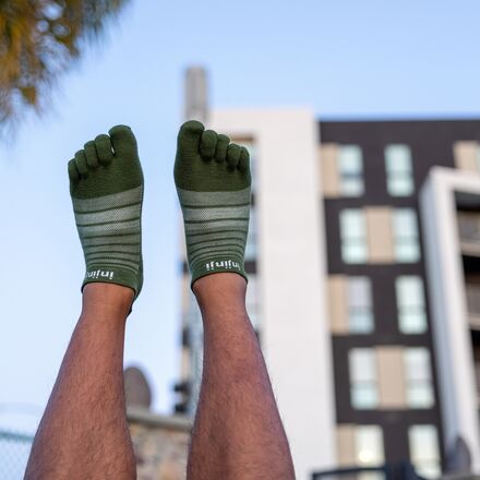 Injinji - Run Lightweight Wool No-Show Sock