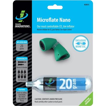 Innovations - Microflate Nano CO2 Inflator