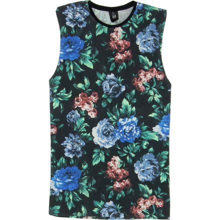 Insight - Floral Muscle Tank Top - Men's
