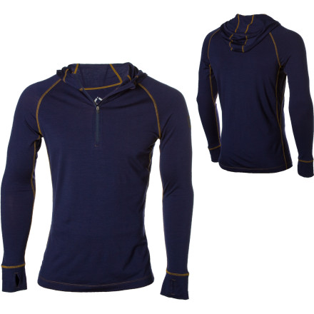 I/O Bio Merino - Contact Glory Zip Shirt - Long-Sleeve - Men's