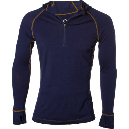 I/O Bio Merino - Contact Glory Zip Shirt - Long-Sleeve - Men's