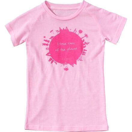 Isbjorn of Sweden - Earth Short-Sleeve T-Shirt - Toddlers' - Frost Pink