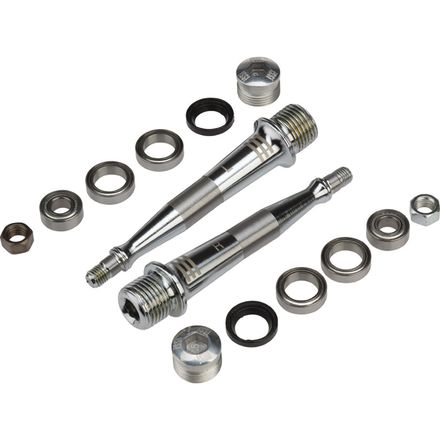 iSSi - Triple Spindle Pedal Rebuild Kit - Silver