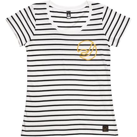 Juliana - Sketch J Short-Sleeve Scoop T-Shirt - Women's - Stripes
