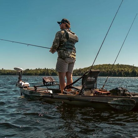 Old Town - Sportsman 120 Pro Kayak - Paddle