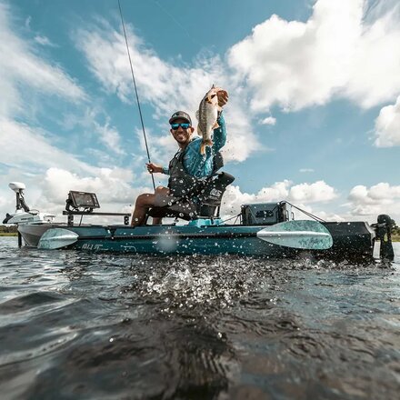 Old Town - Sportsman 120 Pro Kayak - Paddle