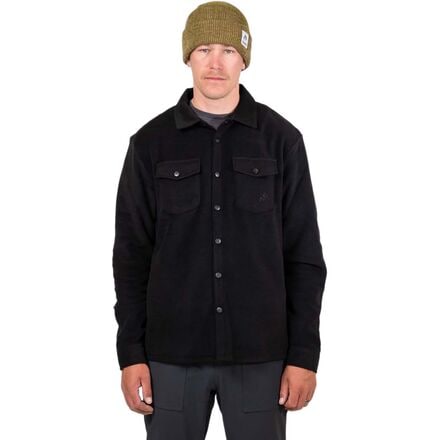 Jones Snowboards - December Fleece Shirt - Men's - Black