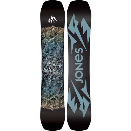 Jones Snowboards - Mountain Twin Snowboard - 2024 - Black