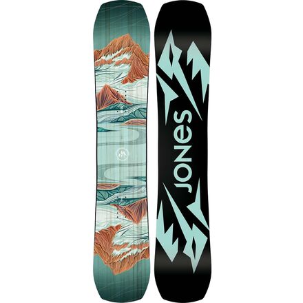 Jones Snowboards - Twin Sister Snowboard - 2024 - Women's - Black