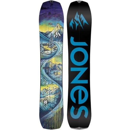 Jones Snowboards - Solution Splitboard - Kids' - Black