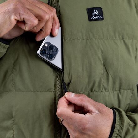 Jones Snowboards - Dark Start Recycled Insulated Hoodie - Men's