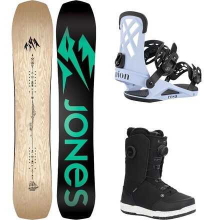 Flagship Snowboard + Union Rosa Binding + Hera Boot