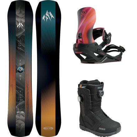 Mountain Twin w/ STW BOA + Mercury FASE Snowboard Package