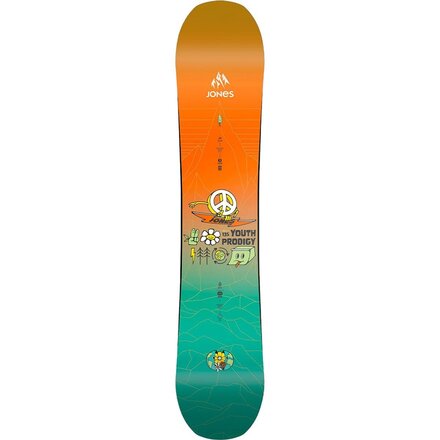 Jones Snowboards - Prodigy w/ Micron + Eclipse Snowboard Package - Kids'