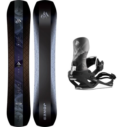 Mountain Twin PRO w/ Mercury FASE Snowboard Bundle