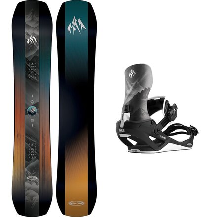 Mountain Twin w/ Mercury FASE Snowboard Bundle