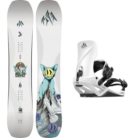 Rally Cat w/ Mercury FASE Snowboard Bundle