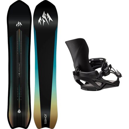 Stratos w/ Mercury FASE Snowboard Bundle