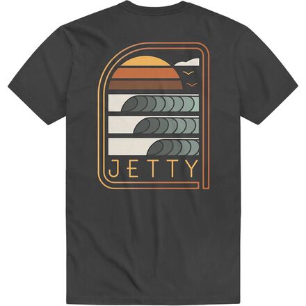 Jetty - Sunup T-Shirt - Men's - Charcoal