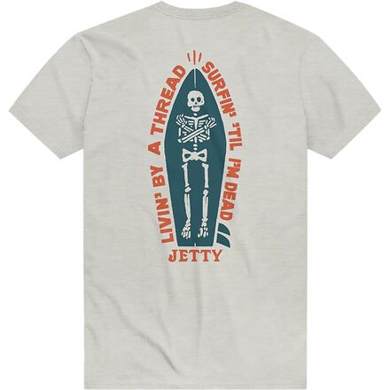 Jetty - Coffin T-Shirt - Men's - Heather Grey