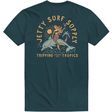 Jetty - Tripping T-Shirt - Men's - Teal