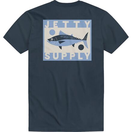 Jetty - Beach Tuna T-Shirt - Men's - Blue