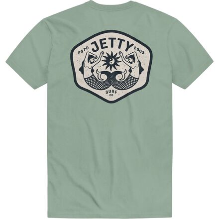 Jetty - Twin Tails T-Shirt - Men's - Sage Green