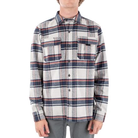 Jetty - Arbor Flannel Shirt - Men's - Fog