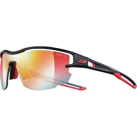 Julbo - Aero REACTIV 1-3 Sunglasses - Black/Red/Zebra Light